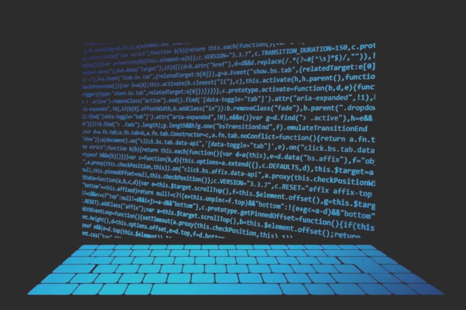 Developer reviewing code quality and testing mobile application features